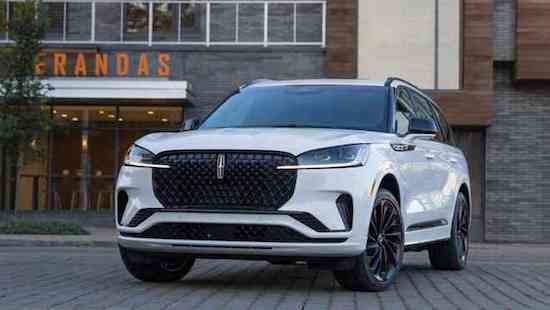 Lincoln unveils 2025 Aviator, summer delivery _fororder_image001